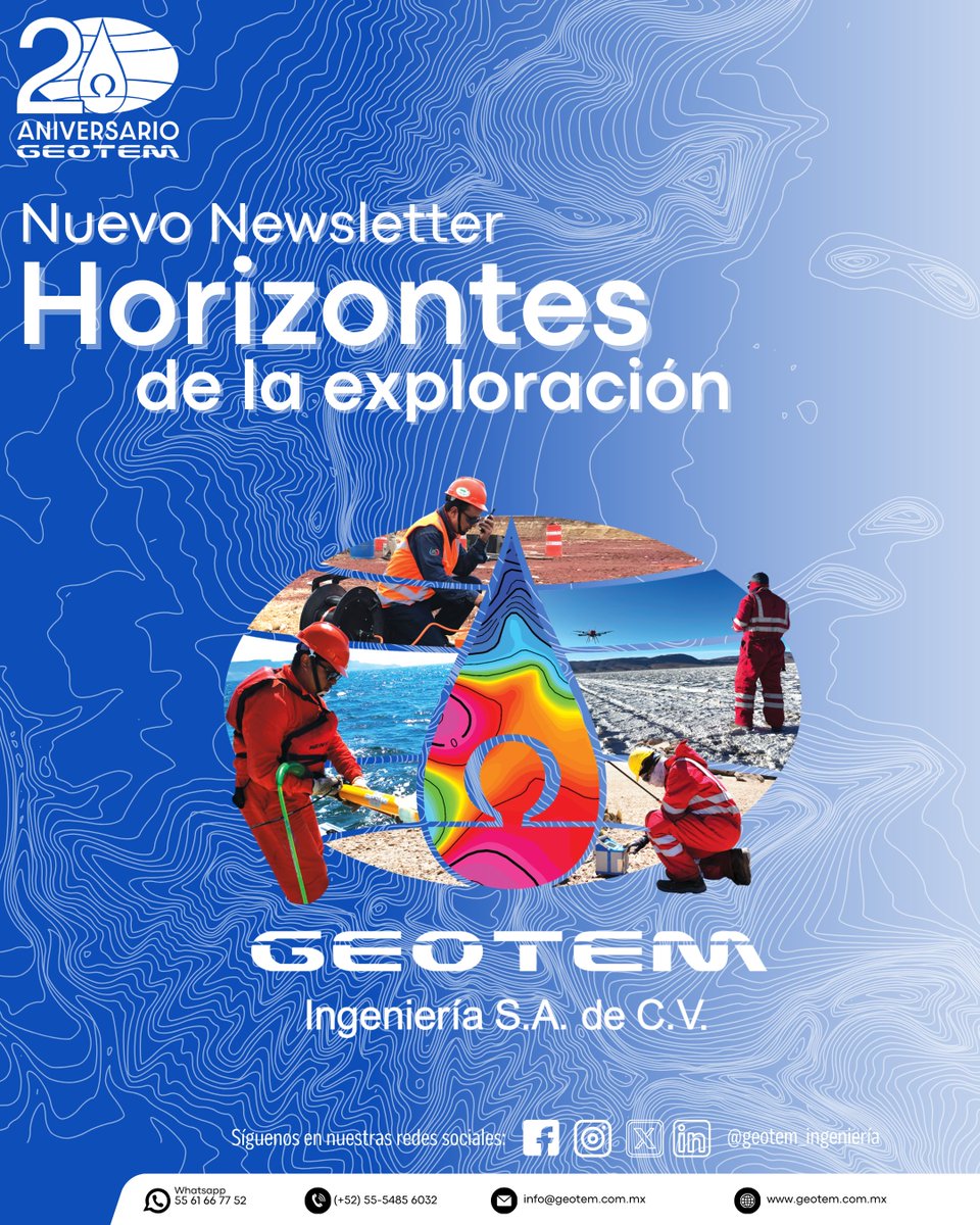 Nuevo newsletter de Geotem Ingeniería:
Léelo aquí: bit.ly/3DLRSjG