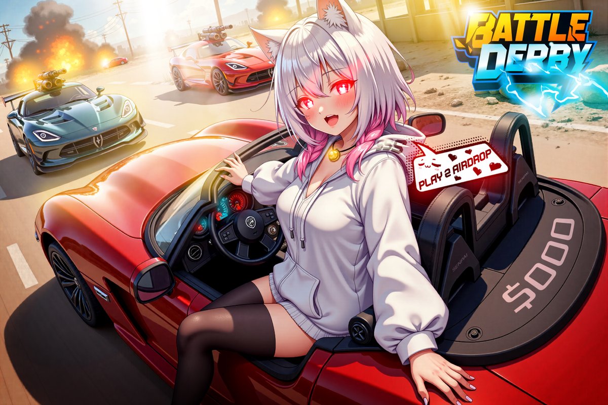 fishu_senpai's tweet image. 🏎️𝐋𝐄𝐓'𝐒 𝐆𝐄𝐓 $OOO 𝐀𝐈𝐑𝐃𝐑𝐎𝐏 𝐓𝐎𝐆𝐄𝐓𝐇𝐄𝐑💥

🎮𝙅𝙐𝙈𝙋 𝙄𝙉🔻
♦️GET BONUS: loyalty.tripleogames.com/loyalty?referr… 
♦️iOS: apps.apple.com/ph/app/battle-…
♦️Android: play.google.com/store/apps/det…

🔶𝗪𝗛𝗔𝗧 𝗜𝗦 @BattleDerbyGame ?
🔸Introducing a revolutionary mobile game that combines…