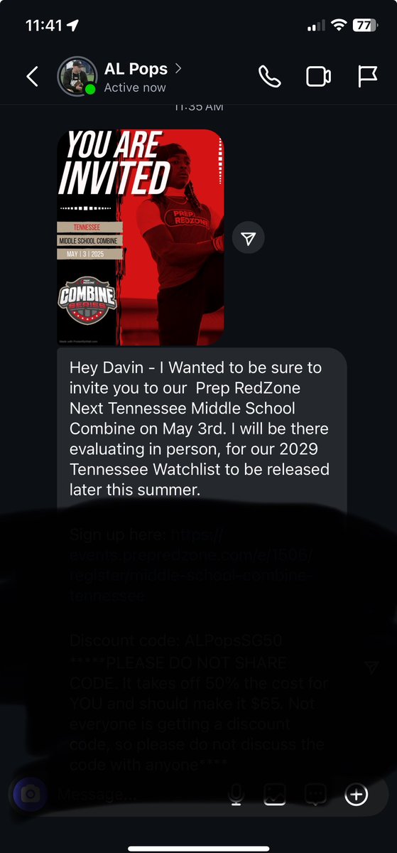 Davin Morton (@davin_morton3) on Twitter photo I appreciate the invite to the Prep Redzone Next Tennessee Middle School Combine. BLESSED.
<a href="/AlPopsFootball/">𝐀𝐋 𝐏𝐨𝐩𝐬</a> <a href="/PrepRedzoneNext/">Prep Redzone 𝙉𝙀𝙓𝙏 🏈</a> <a href="/PrepRedzoneTN/">Prep Redzone Tennessee</a> <a href="/Cavs_Football/">Cookeville Football</a> <a href="/TNSavages7v7/">NPA Savages 7v7</a> I appreciate the invite to the Prep Redzone Next Tennessee Middle School Combine. BLESSED.
<a href="/AlPopsFootball/">𝐀𝐋 𝐏𝐨𝐩𝐬</a> <a href="/PrepRedzoneNext/">Prep Redzone 𝙉𝙀𝙓𝙏 🏈</a> <a href="/PrepRedzoneTN/">Prep Redzone Tennessee</a> <a href="/Cavs_Football/">Cookeville Football</a> <a href="/TNSavages7v7/">NPA Savages 7v7</a>