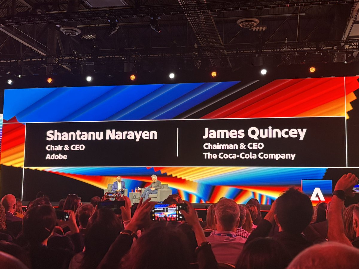 i95Dev's tweet photo. "This is the era of customer experience orchestration... where all your journeys work in harmony with AI."

#AdobeSummit #AdobeSummit2025 #adobe #i95dev @AdobeSummit https://t.co/zoiUUfPLvn