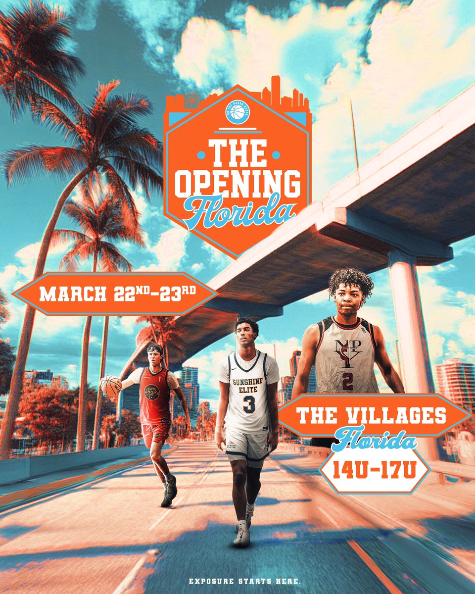 RossVDG14's tweet photo. I'll be heading to The Villages this weekend to kick-off Year 2⃣ of covering Grassroots Basketball for @OTRHoops 

📅: March 22-23
📍: The Villages, FL
✅ Elite Competition
✅ Live Streamed Games
✅ Multiple Scouting Services
✅ Post-Event Articles
✅ Social Media Content https://t.co/6GWCqt2O18