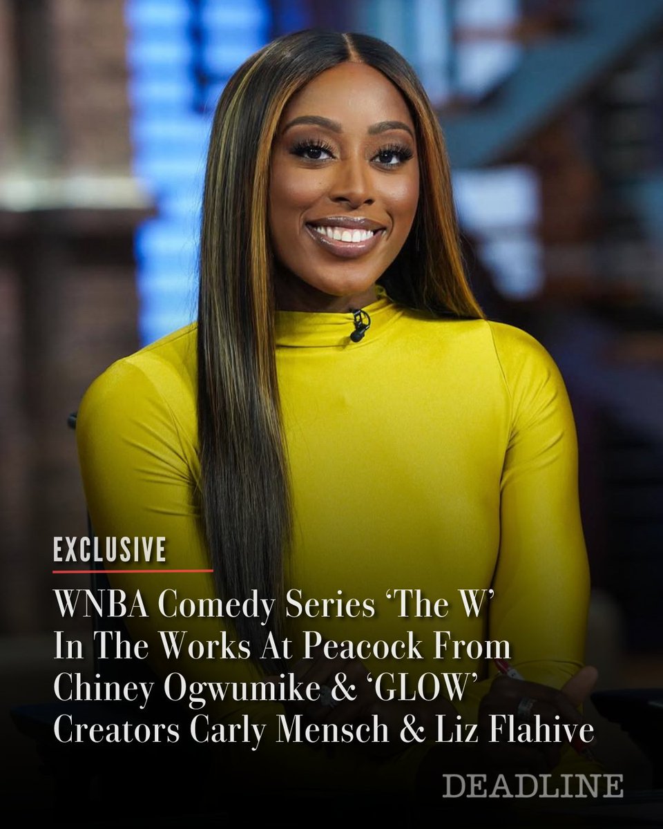 EXCLUSIVE: The WNBA is getting its first ever scripted TV series. Peacock is developing a series titled ‘The W.’

The series, set in the world of professional women’s basketball, comes from two-time WNBA All-Star Chiney Ogwumike and ‘GLOW’ creators Carly Mensch and Liz Flahive.