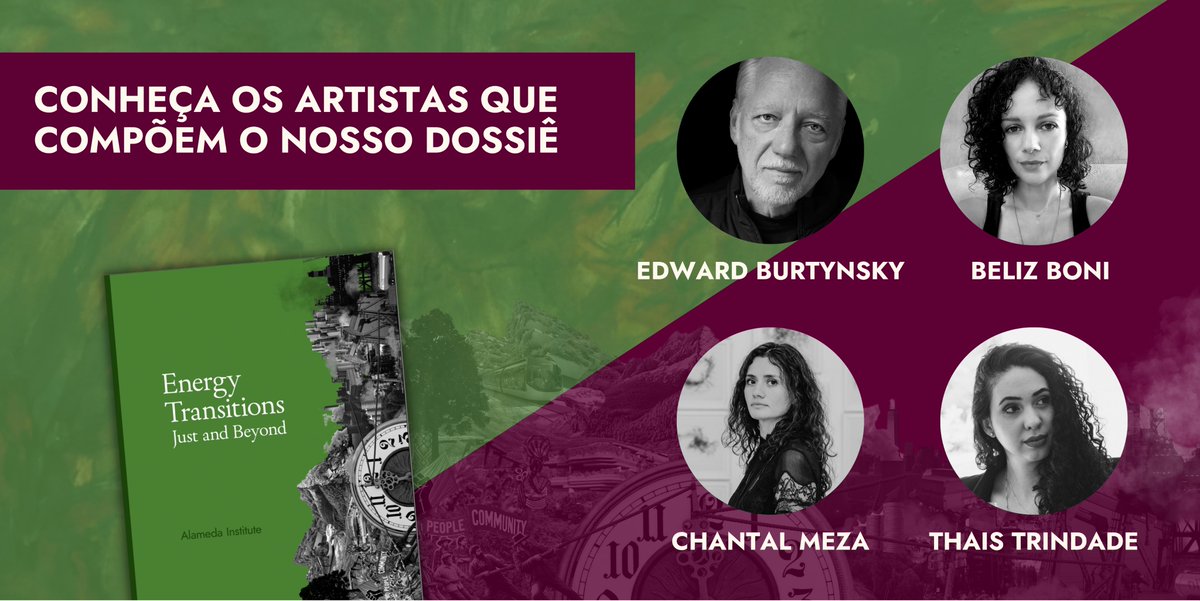 ALAMEDA (@alamedainst) on Twitter photo A arte desafia narrativas, molda consciências e promove mudanças sociais. Nosso dossiê "Transições Energéticas: Justas e Além" apresenta obras de artistas como <a href="/EdwardBurtynsky/">Edward Burtynsky 🇺🇦🇨🇦</a>, <a href="/belizboni/">Beliz Boni</a>, Chantal Meza e <a href="/ttrindade_art/">thais trindade</a>. A arte desafia narrativas, molda consciências e promove mudanças sociais. Nosso dossiê "Transições Energéticas: Justas e Além" apresenta obras de artistas como <a href="/EdwardBurtynsky/">Edward Burtynsky 🇺🇦🇨🇦</a>, <a href="/belizboni/">Beliz Boni</a>, Chantal Meza e <a href="/ttrindade_art/">thais trindade</a>.