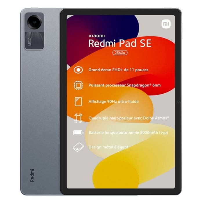 iziva's tweet image. ARRIVAGE ELECTRO DEPOT :  Tablette XIAOMI Redmi PadSE 256Go Gris

😍Découvrir ici -  tinyurl.com/5cjz5tbb

#xiaomi #TabletteAndroid #xiaomiredmipadse #Tablette #Electrodepot #tablettexiaomi #iziva