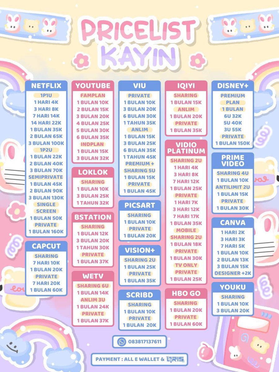 kayin - acc promosi tweet media