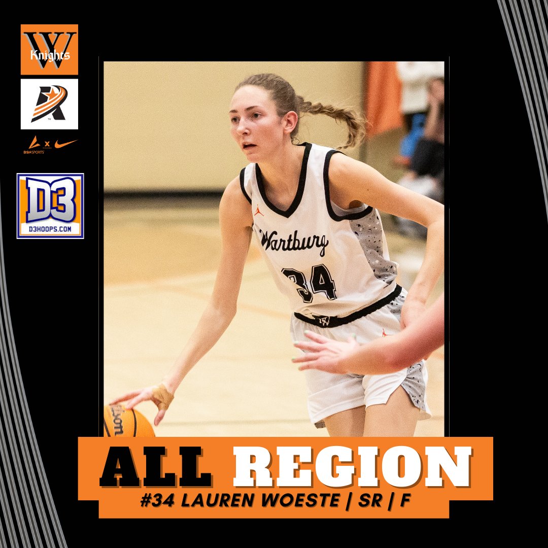 Wartburg Athletics (@wartburgknights) on Twitter photo D3hoops.com All-Region!! 🏀
Congratulations to Jaedon Murphy (First Team) and Lauren Woeste (Third Team) for being selected to All-Region teams this season 🔥
This is the 10th-straight season with at least one All-Region selection for <a href="/WartburgWBBALL/">Wartburg Women’s Basketball</a>! D3hoops.com All-Region!! 🏀
Congratulations to Jaedon Murphy (First Team) and Lauren Woeste (Third Team) for being selected to All-Region teams this season 🔥
This is the 10th-straight season with at least one All-Region selection for <a href="/WartburgWBBALL/">Wartburg Women’s Basketball</a>!