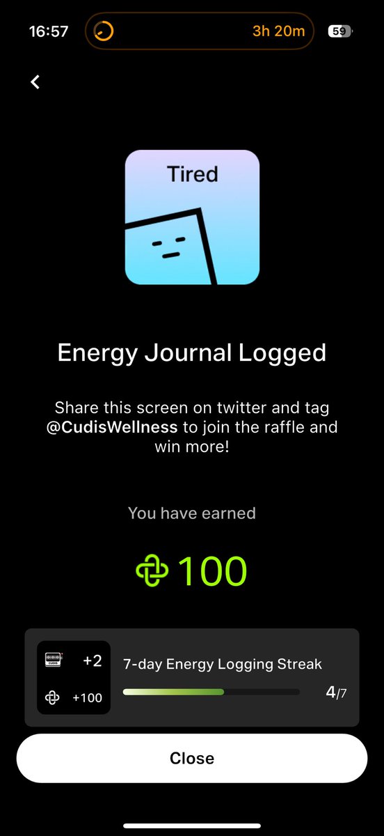 keydesignUK's tweet photo. Tracking my (low) energy with @cudiswellness and @backpack. 😅

Hw8BBpTC1HsewqPfLmQWsts4uM7BoMUJXoS9LTEnFQWS https://t.co/MZhYBd3XTE