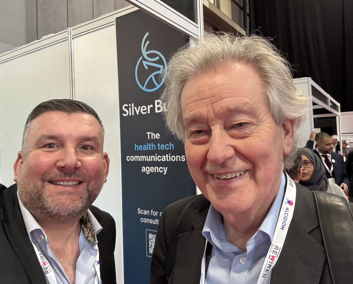 Silver Buck (@silverbuck_uk) on Twitter photo 🗣️🤝 Lots of great conversations today, including catching up with former Secretary of State for Health and Social Care, <a href="/stephen_dorrell/">Stephen Dorrell 🔸</a>
#Rewired25 🗣️🤝 Lots of great conversations today, including catching up with former Secretary of State for Health and Social Care, <a href="/stephen_dorrell/">Stephen Dorrell 🔸</a>
#Rewired25