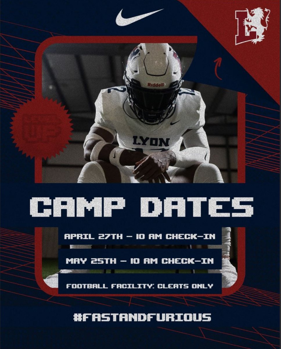 Thanks <a href="/LyonHBC/">Chris Douglas 🏈</a> for the camp invite <a href="/JakeCorbin/">Jake Corbin</a> <a href="/Coach_RustyHall/">Rusty Hall</a> <a href="/CoachBradClark/">Brad Clark</a>