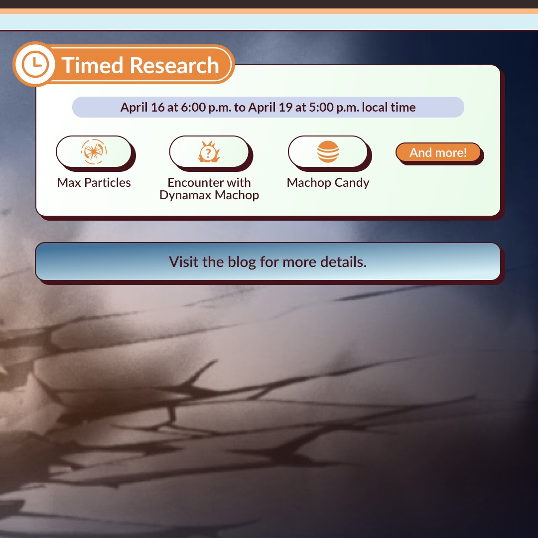 Eat, sleep, repeat! 😴🏝️

Gigantamax Snorlax makes its #PokemonGO debut during a Max Battle Day event on Saturday, April 19, 2025, from 2:00 p.m. to 5:00 p.m. local time!

pokemongolive.com/post/gigantama…