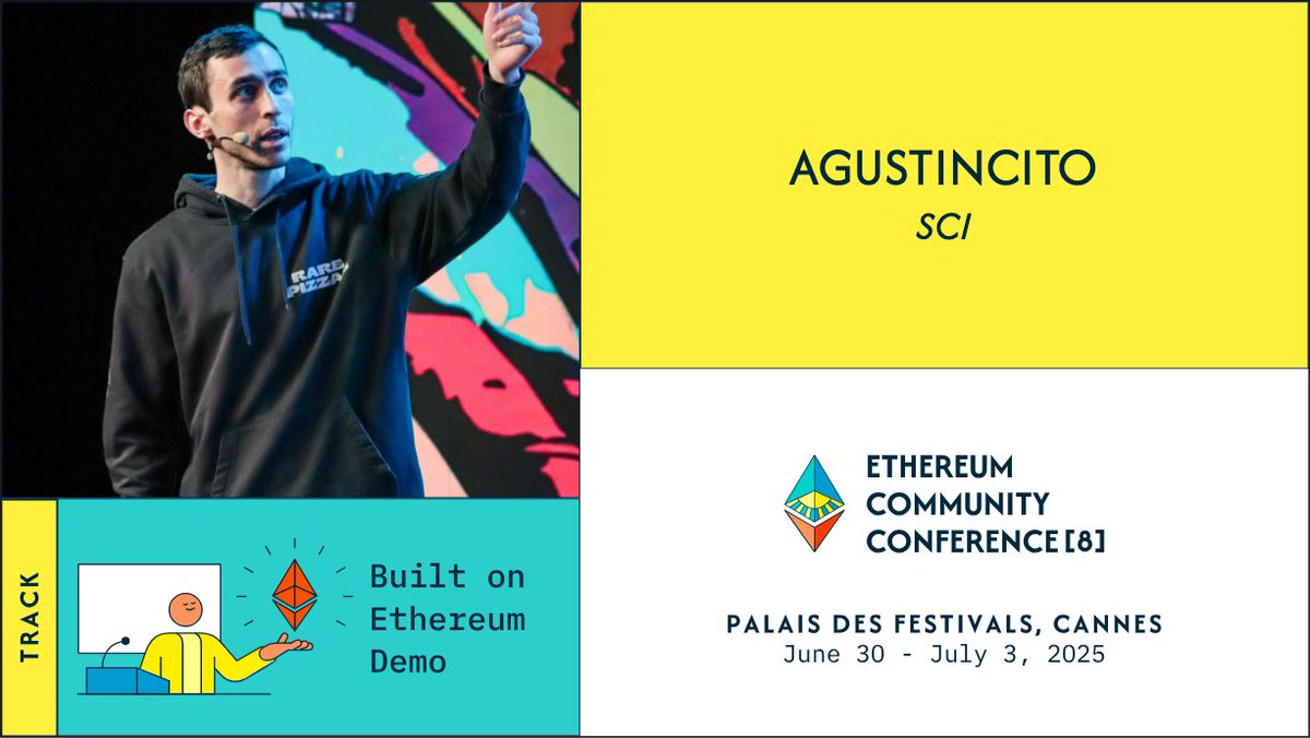 Say hello to more EthCC[8] speakers! David Sneider from Lit Protocol  (@davidlsneider) Track: 🤖 AI Agents and Automation Vijay Michalik from  Superfluid (@vijaymichalik) Track: 📢 Product & Marketers hellwolf from  Superfluid Foundation (@
