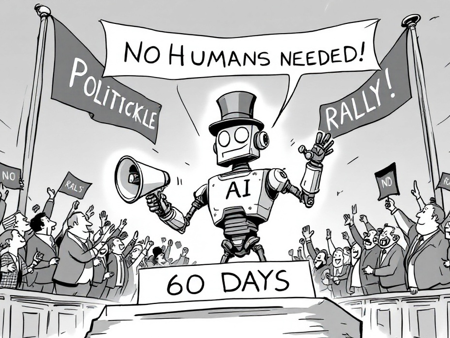 It's day 60 since stealth-launching Politickle.

We just wrapped up our first full week of being completely automated on the main account. No human intervention. Just raw AI running the show. And it's been crushing it. 🧵👇