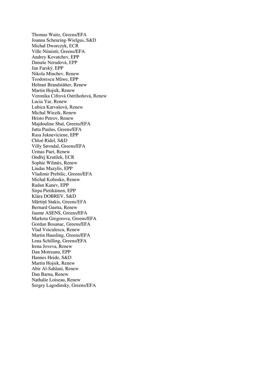 Virginijus Sinkevičius (@vsinkevicius) on Twitter photo Sent a letter to <a href="/vonderleyen/">Ursula von der Leyen</a>, backed by 50 MEPs, urging the EU to defend <a href="/RFERL/">Radio Free Europe/Radio Liberty</a>.
For decades, #RFE has been a beacon of free journalism where press freedom is under threat. Trump’s executive order now puts its future at risk.
The EU must act to protect independent journalism. Sent a letter to <a href="/vonderleyen/">Ursula von der Leyen</a>, backed by 50 MEPs, urging the EU to defend <a href="/RFERL/">Radio Free Europe/Radio Liberty</a>.
For decades, #RFE has been a beacon of free journalism where press freedom is under threat. Trump’s executive order now puts its future at risk.
The EU must act to protect independent journalism.