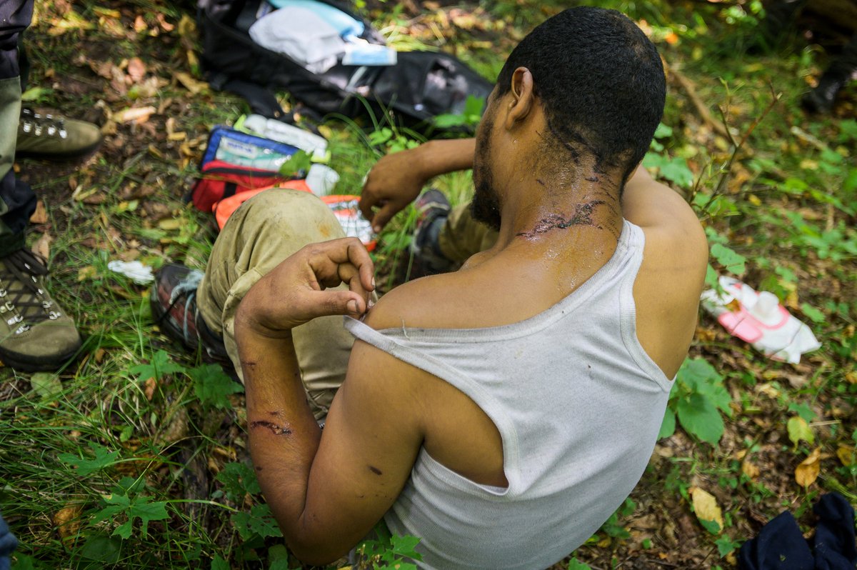 oxfamgbpress's tweet image. Trapped, Pushed Back and Tortured: Poland’s Crackdown on Refugees at Europe’s Border. New report from Oxfam and its Polish partner, Egala, exposes Poland’s illegal #pushback policy, bankrolled by the EU.
ukraine-stories.oxfam.org/brutal-barrier…