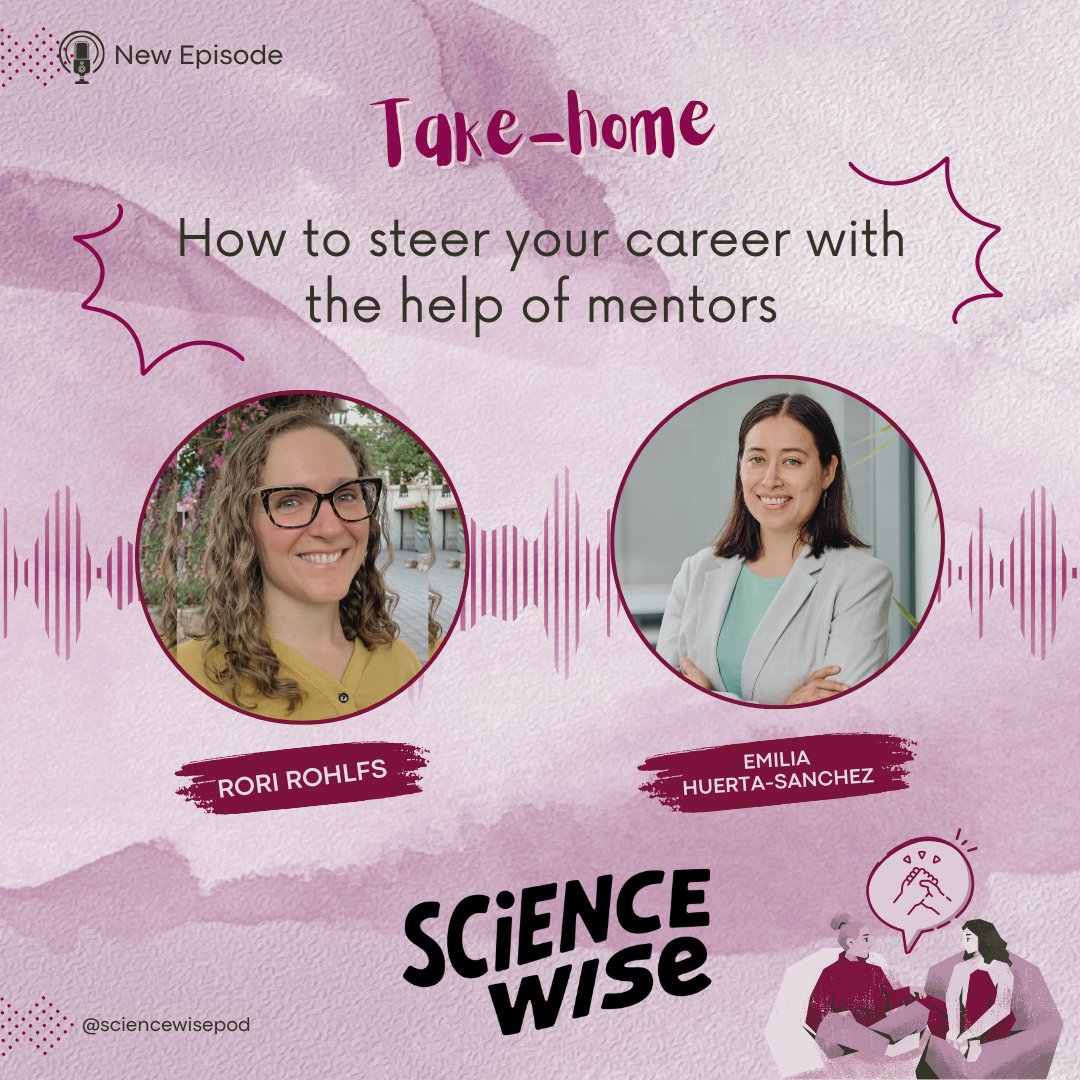 ScienceWisePod's tweet image. In this bonus episode, Emilia and Rori talk about what they learned from the interview with Dr. Joann Trejo and how to apply it in their scientific journey!
Wanna know more? Check out our new episode.
pod.link/1715048894