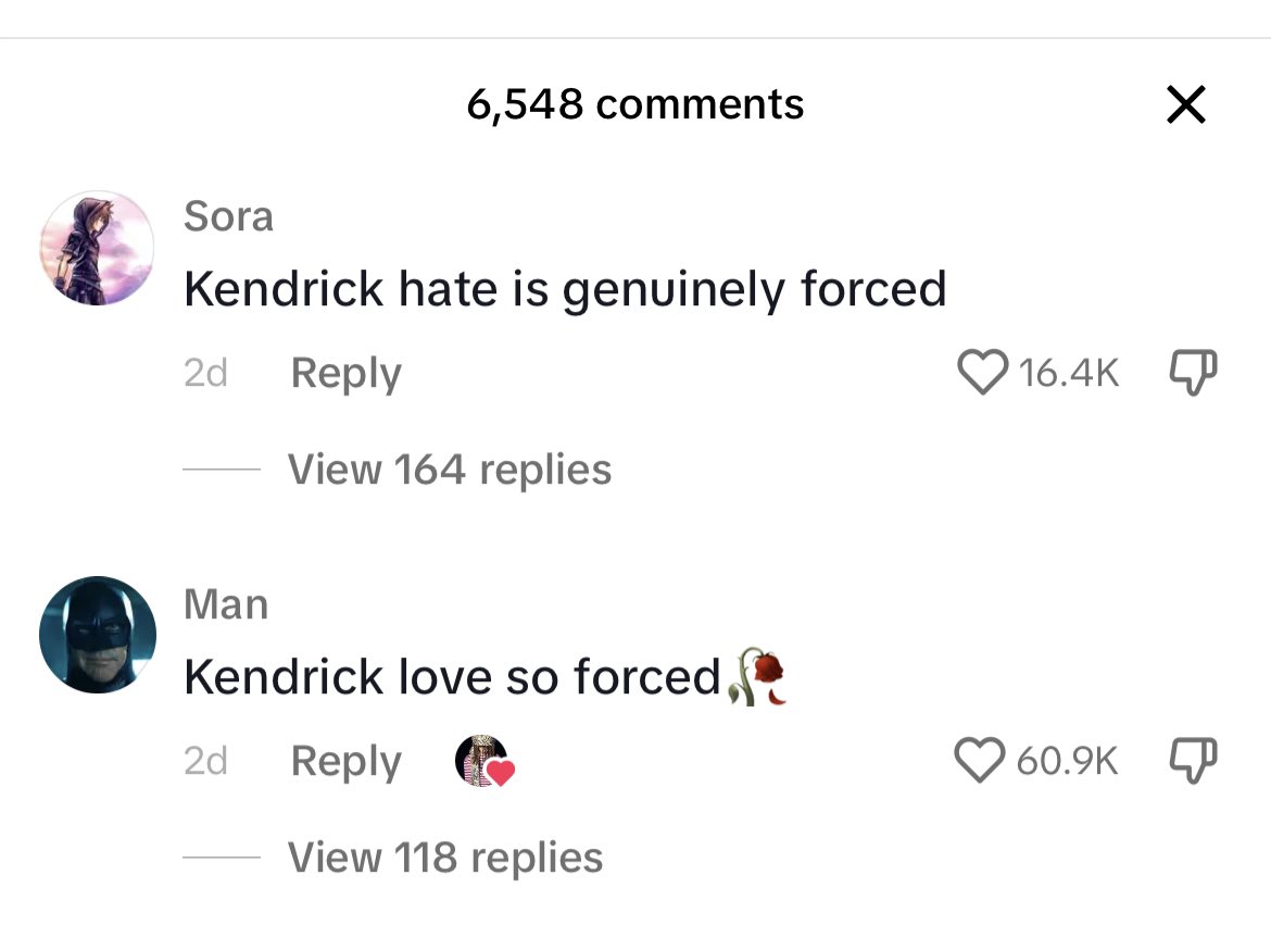 editspamsz's tweet image. the difference in likes 😭