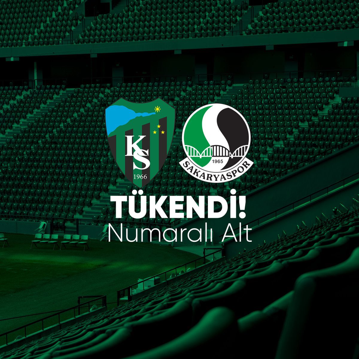 Daha önce futbol tarihinde eşi benzeri olmayan numaralı(vıp) tribün izlemeye hazır mısınız ???