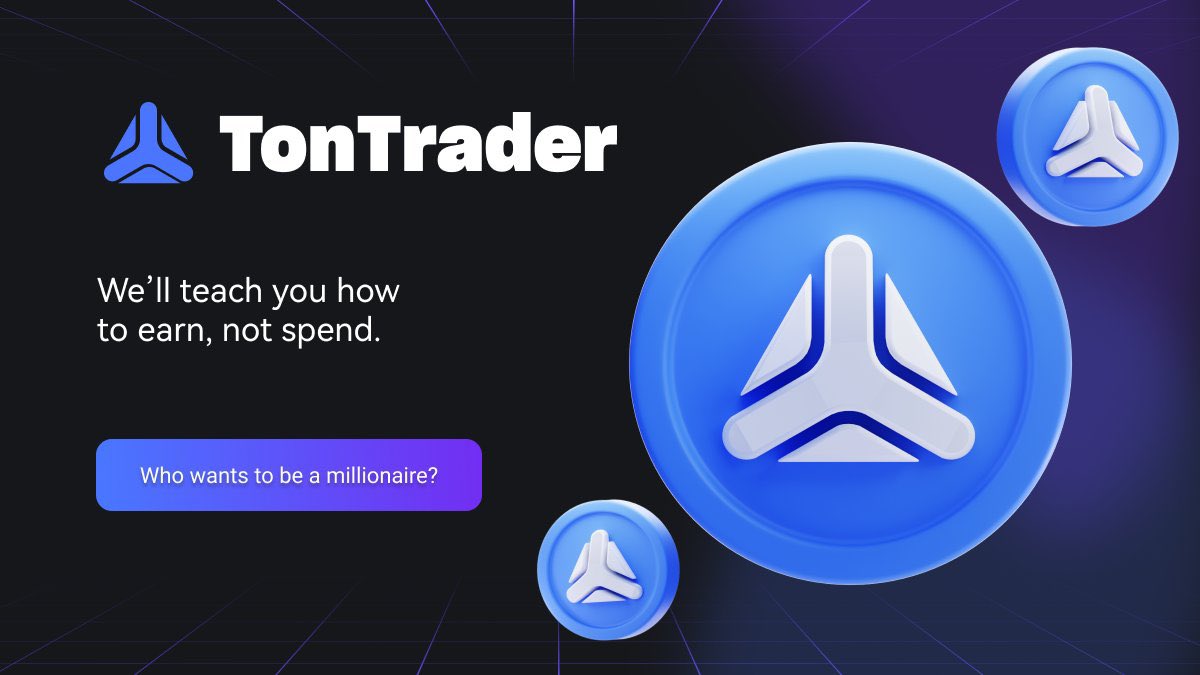 ￼ 🔔 Crypto Trading Just Got WILD with 
<a href="/TonTraderCom/">TonTrader</a> 📈 - (exclusive Airdrop for $Blum users)

Imagine trading crypto, racking up rewards, and flexing your skills all inside Telegram. No sign-ups, no upfront cash, just pure action. 

Welcome to <a href="/TonTraderCom/">TonTrader</a>, the Telegram-first