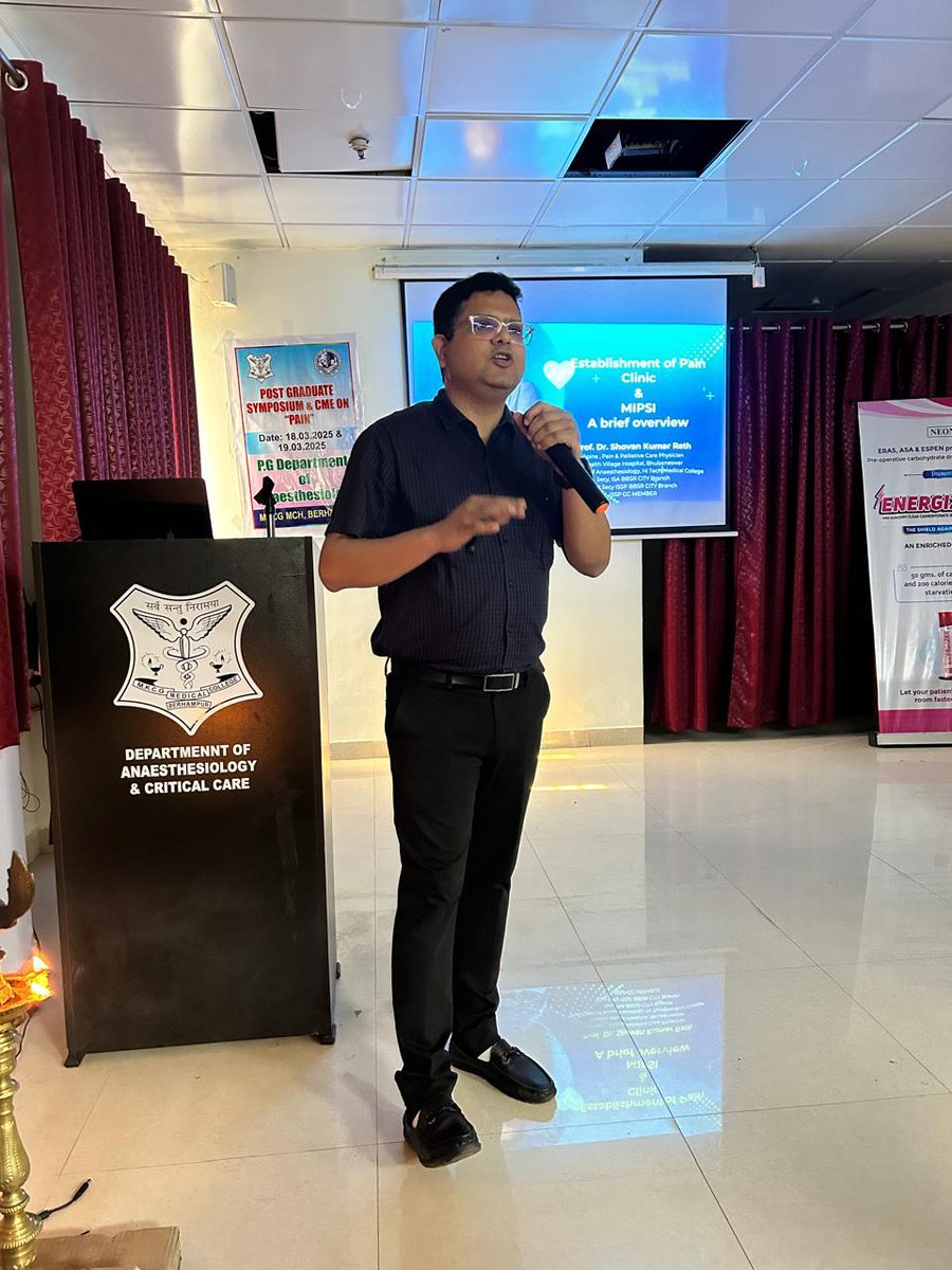 Dean & Principal, MKCG Medical College tweet media