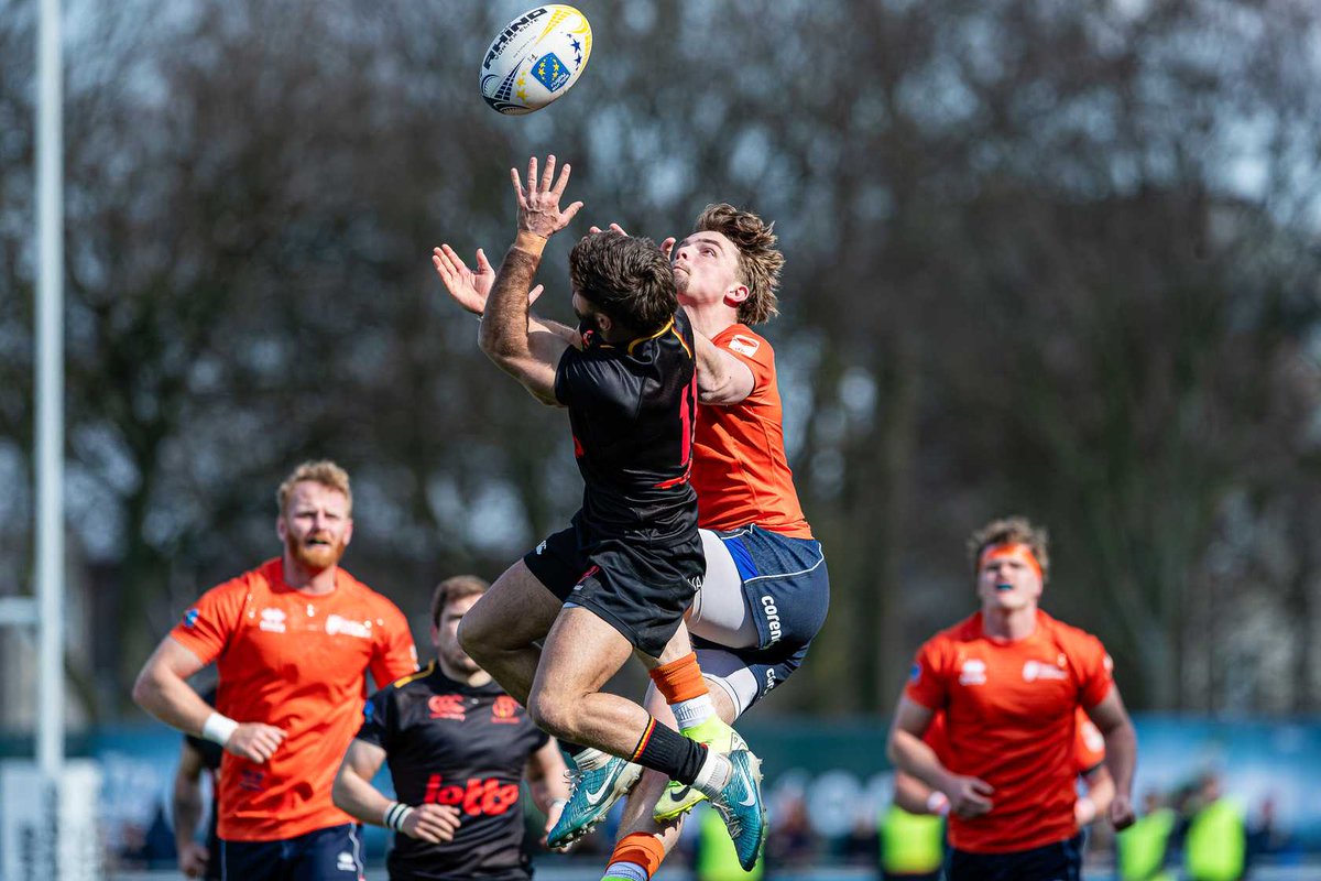 🇧🇪 v 🇳🇱 | Well done to <a href="/BelgianRugby/">Belgium Rugby</a> for their superb game after beating Netherlands in Amsterdam and validating their ticket for the Final Qualification Tournament for <a href="/rugbyworldcup/">Rugby World Cup</a> 2027! 👏 

📸 <a href="/Sanded76/">Dennis van de Sande</a>