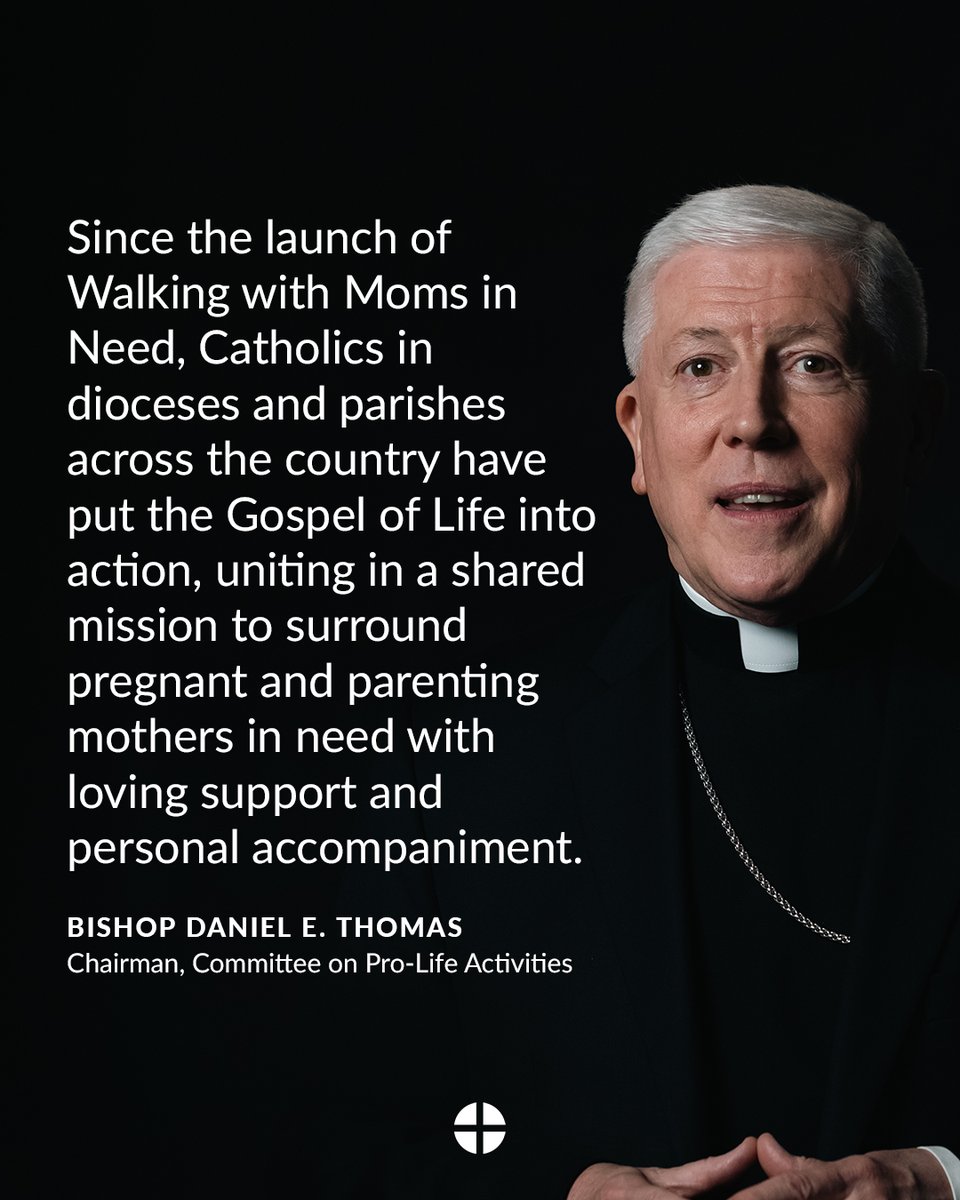 “Walking with Moms” Puts the Gospel of Life into Action, says Bishop Thomas
Bishop Thomas, chairman of the USCCB Committee on Pro-Life Activities, offered an update for the 5th anniversary of Walking with Moms in Need.
Full video: ow.ly/EcHK50VjvlX
