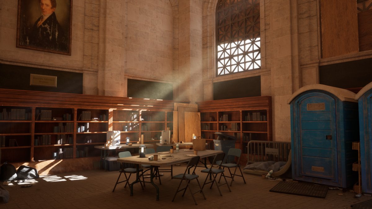 Heyyy I'm happy to share you one of my last environment on UE5 inspired by The Division ! ☺️

more renders : artstation.com/artwork/2B5WrA
#levelart #environment #3D