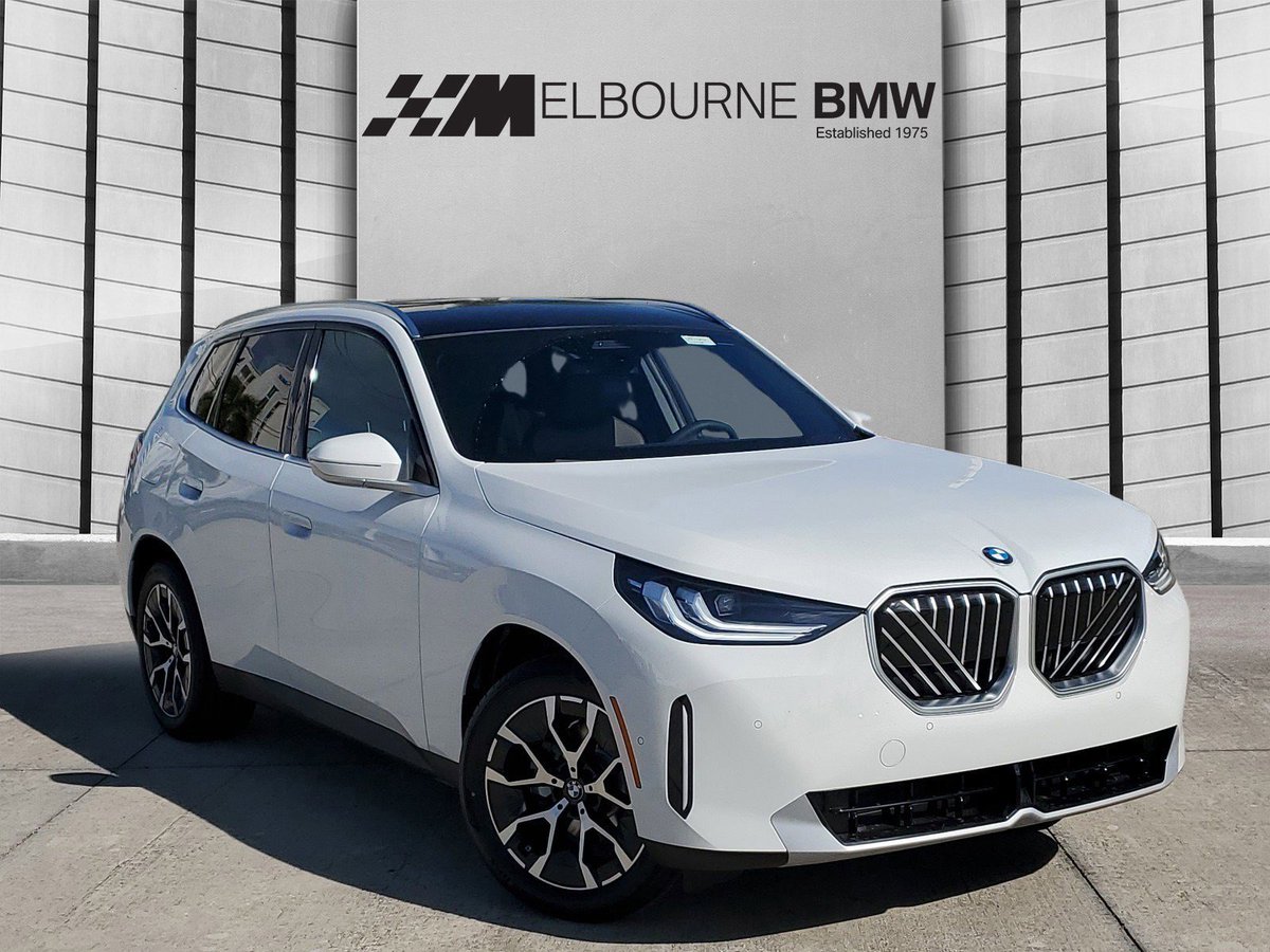 BMWofMelbourne's tweet photo. The BMW X3 offers luxury, versatility, and rugged performance for all your adventures. Whether cruising the city or hitting the trails, it's ready for all your journeys.

Let us help find your X3 at Melbourne BMW: https://t.co/wmrzyT1g8E

#MelbourneBMW #BMW #X3 https://t.co/de8Z1v9iEu