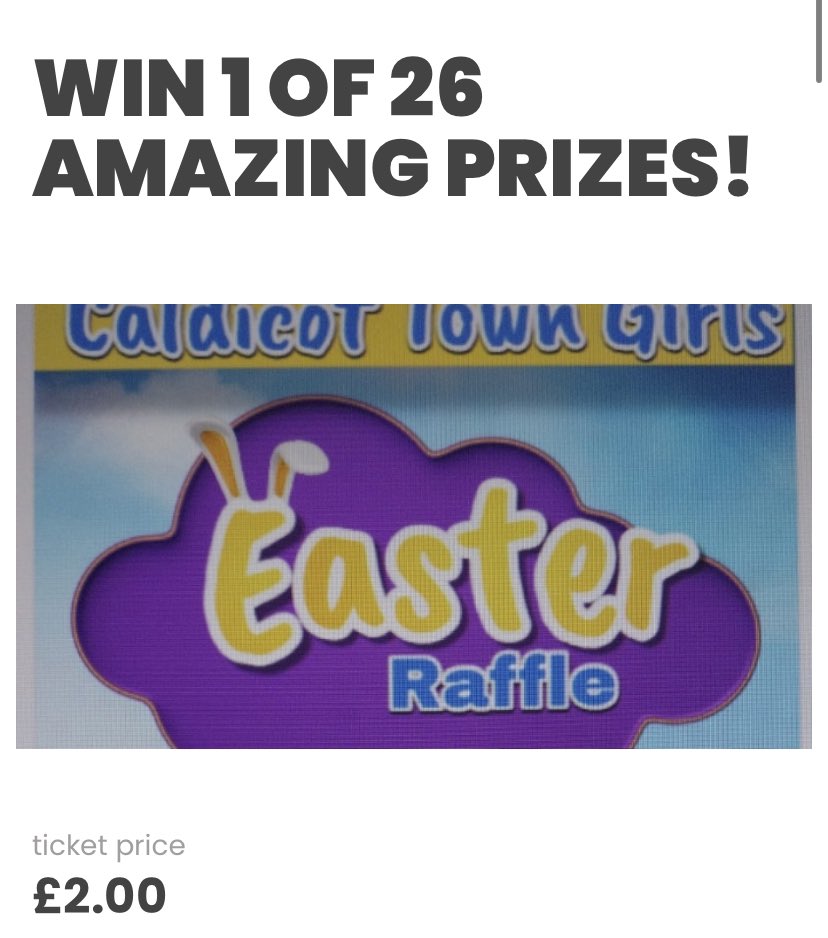 Caldicot Town Girls U16’s are running a raffle to raise funds for the team. Buy a ticket and win some amazing prices from the link below. 

raffall.com/en/public-raff…