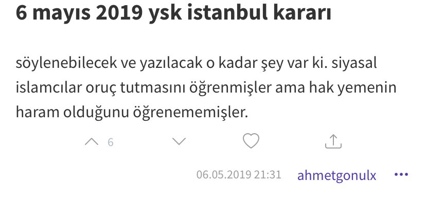 Siyasal islam, bundan 6 yıl önce de olduğu gibi bir an bile durmadan hak yemeye devam ediyor.
