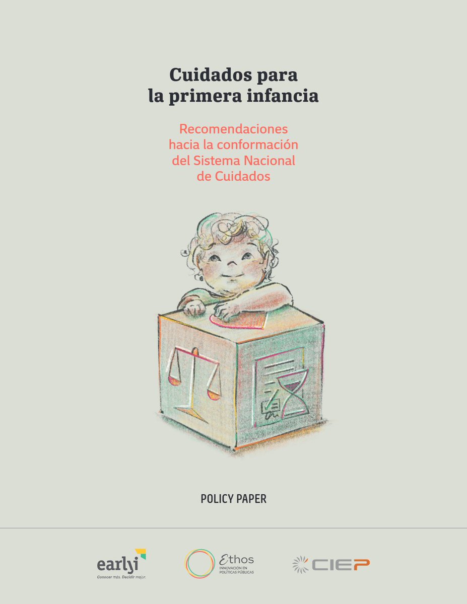 🤓 Te invitamos a consultar el #policypaper 👶👩‍🍼"Cuidados para la primera infancia: Recomendaciones hacia la conformación del Sistema Nacional de Cuidados" aquí: 👇
🔗bit.ly/4hrFenS

#SNC  #trabajodecuidados  #cuidados  #niñez  #infancias