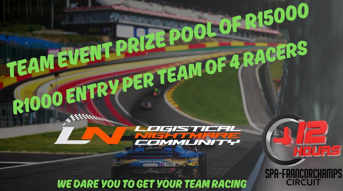 #LNRENDURANCE#SPA12HOUR