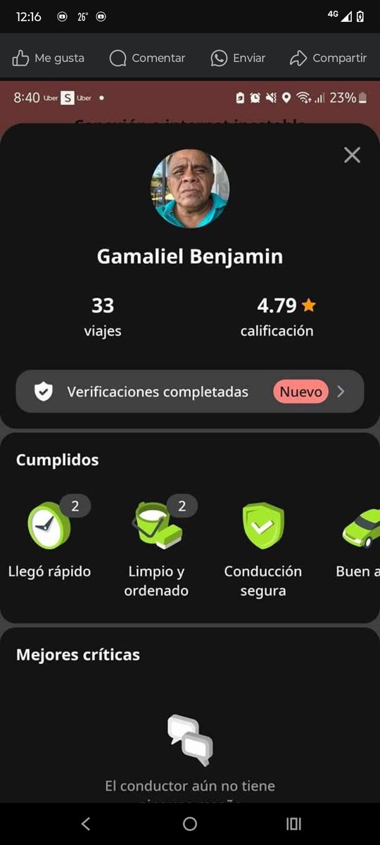 bietoeli's tweet photo. @inDriveLatam que bonito servicio https://t.co/O1MrCT7ou3