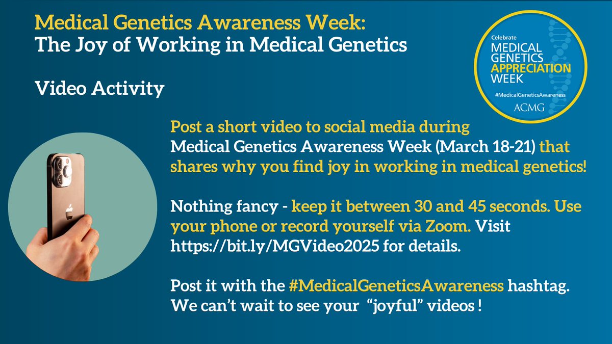 ACMG tweet media