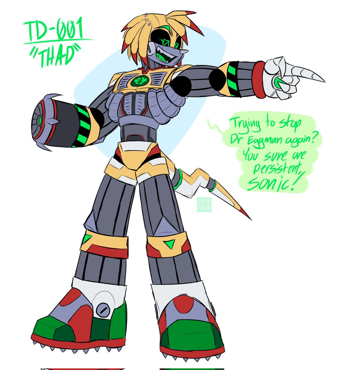 I'll desperately fight to get Chad and Brad done but who knows bc I sure don't
Anyways get oc'd loser #thaddeusdagenhart #sonictwt #sonicfanart