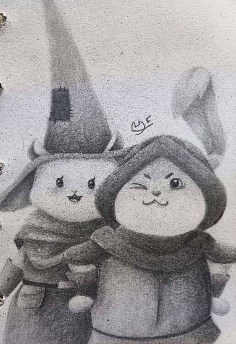 Sunimi_art's tweet photo. Chippy and Hammie 🐹🐭

#AFKJourney #fanart #videogame #chippy #hammie #art #drawing #pencil https://t.co/lLqHRuC7wu