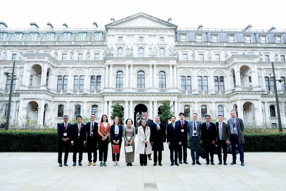 robnchina's tweet photo. A pleasure to host His Excellency CHEA Somethy – Cambodian Minister &amp; delegation for a study visit to the UK.

Children in care are thriving in families in Cambodia! https://t.co/f7daT66ApB
