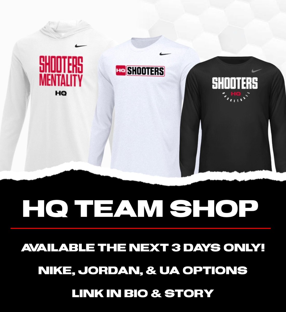 Justin Lovvorn (@justinlovvorn) on Twitter photo <a href="/Shooters_HQ/">Shooters HQ</a> Team Shop is open for a limited time only! Get your gear here ➡️
bsnteamsports.com/shop/bWy3mcbHgT <a href="/Shooters_HQ/">Shooters HQ</a> Team Shop is open for a limited time only! Get your gear here ➡️
bsnteamsports.com/shop/bWy3mcbHgT