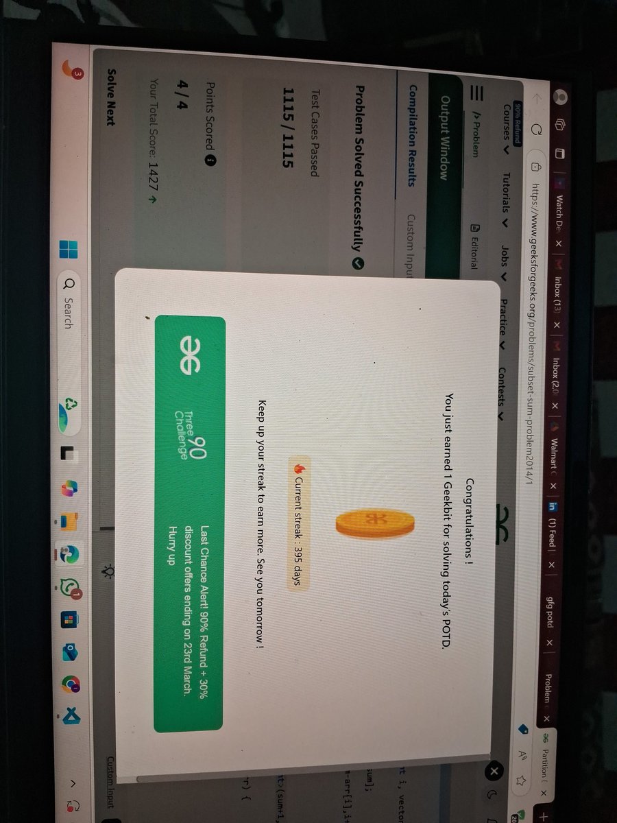 IshaGar03673471's tweet photo. #Day 120 completed of #gfg160 @geeksforgeeks @sandeep_jain  #gfgstreak2024
#womenintech https://t.co/6yFZV0mAgT