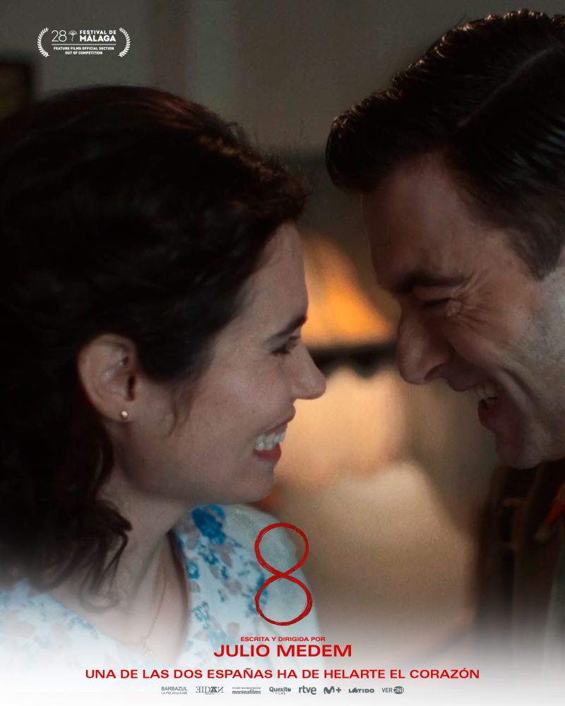 "8" refleja la vida en toda su intensidad: momentos duros, risas, complicidad y amor.
#JavierRey y #AnaRujas protagonizan esta historia que llega a los cines el 21 de marzo.
<a href="/morenafilms/">Morena Films</a>  <a href="/QuexitoFilms/">Quexito Films</a> <a href="/rtve/">RTVE</a> 
#cine #estreno #peliculas #movies #cinema