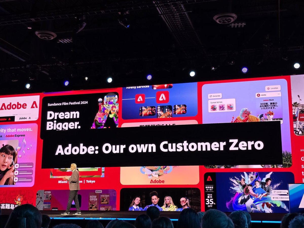 MyTechMusings's tweet photo. More "eat uour own dogfood" Live demonstration of How @Adobe used its #AdobeGenStudio to plan its upcoming #AdoneMaxLondon event...

@dwadhwani #AdobeSummit #adobesummit2025 https://t.co/7B29bq6S5I