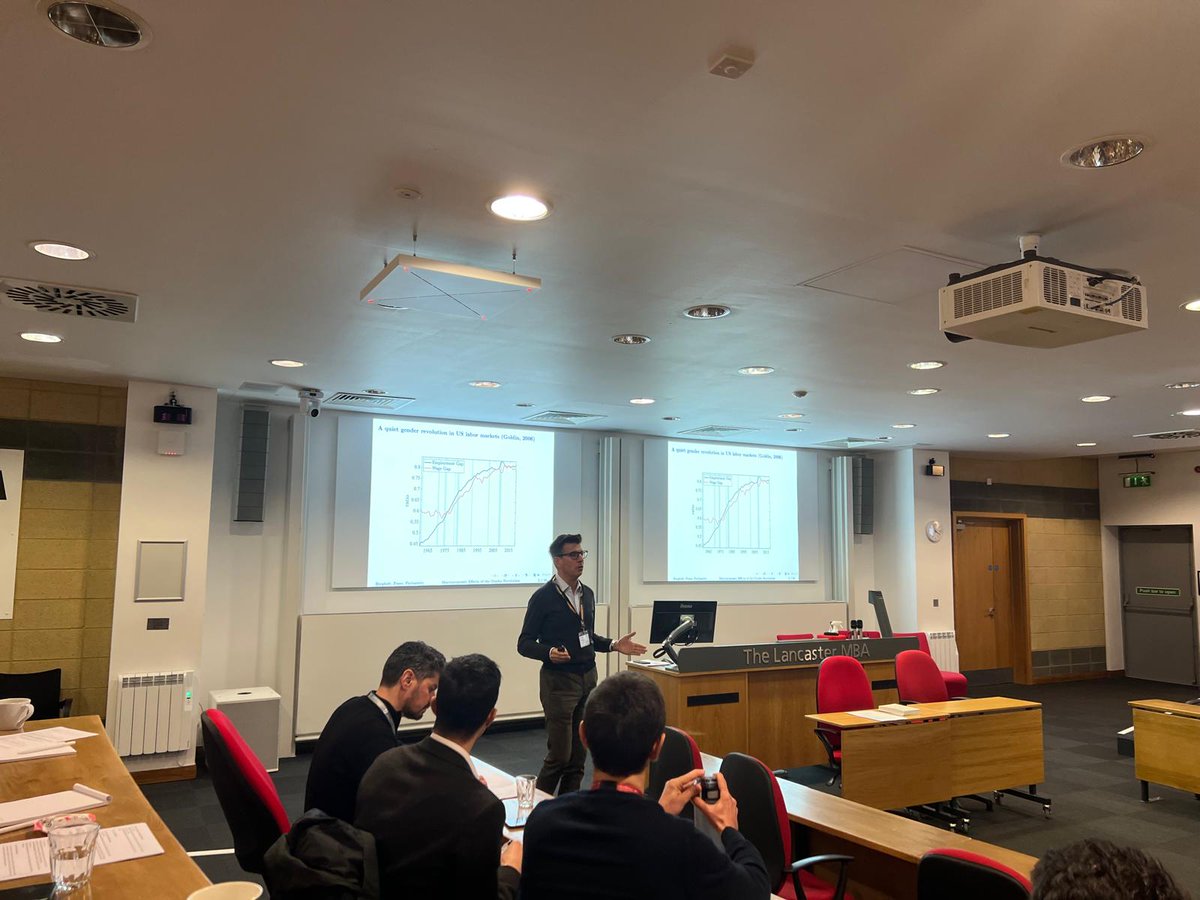 Francesco Furlanetto 🇺🇦 (@francescofurla8) on Twitter photo It was great to present at the Lancaster macroworkshop and at the university of Copenhagen! Thanks for comments and good discussions <a href="/LancasterUni/">Lancaster University</a> <a href="/JeppeDruedahl/">Jeppe Druedahl</a> <a href="/S_HoveRavn/">Søren Hove Ravn</a> <a href="/grg_motta/">Giorgio Motta</a>
lancaster.ac.uk/lums/our-depar… It was great to present at the Lancaster macroworkshop and at the university of Copenhagen! Thanks for comments and good discussions <a href="/LancasterUni/">Lancaster University</a> <a href="/JeppeDruedahl/">Jeppe Druedahl</a> <a href="/S_HoveRavn/">Søren Hove Ravn</a> <a href="/grg_motta/">Giorgio Motta</a>
lancaster.ac.uk/lums/our-depar…
