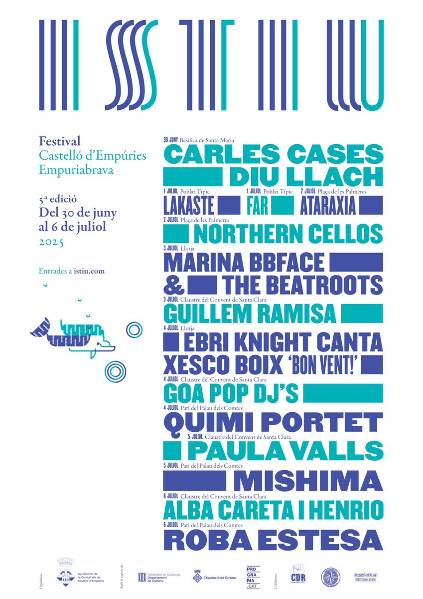 ☀️Festival ISTIU🌊
🎶Concert inaugural a la Basílica de Santa Maria de Castelló d’Empúries  <a href="/CatedralEmporda/">Basílica de Santa Maria de Castelló d’Empúries</a> 
✨CARLES CASES “Diu Llach” (Piano)
📅 30/6/25

🎫 Entrades: istiu.com

Aquest ISTIU <a href="/festival_istiu/">Festival ISTIU</a> 🌻⛱️

<a href="/Emp_Castello/">Empuriabrava i Castelló d'Empúries</a>