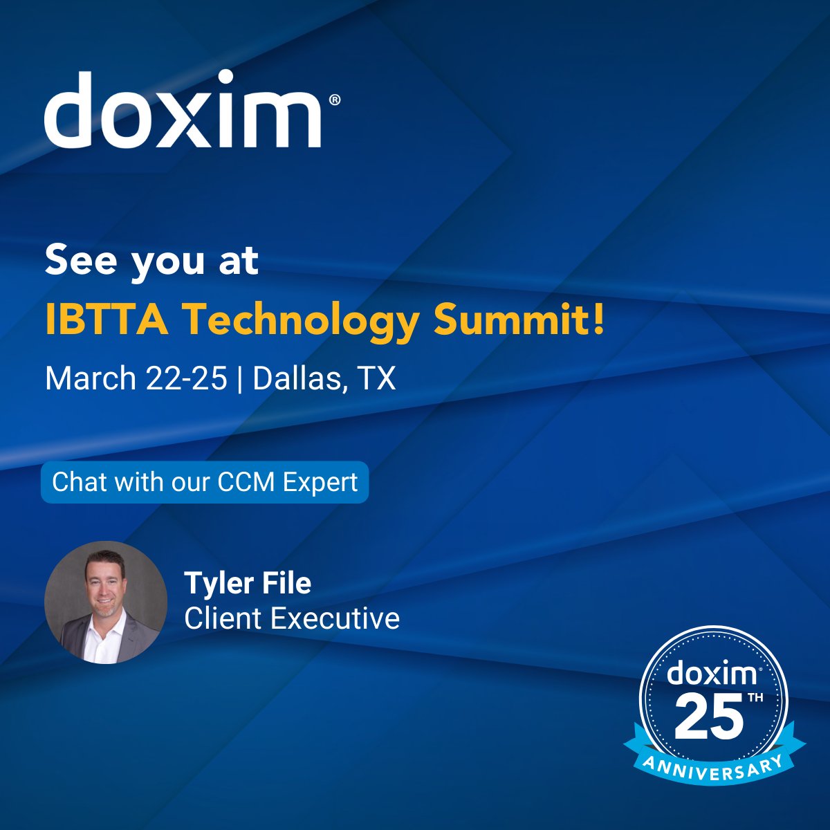 We’re excited to attend the IBTTA Technology Summit Conference! 

Discover our managed services for generating and delivering travelers' bills, statements, and more.

Book a Demo ➡️ doxim.com/event/ccm-even…

#CCM #CustomerCommunications #CustomerExperience