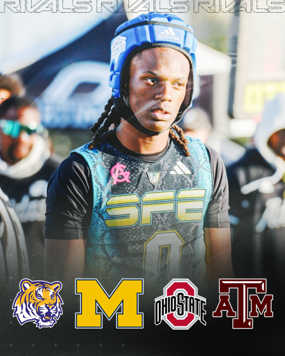 samspiegs's tweet photo. Five-star CB Havon Finney Jr. has four spring visits on tap beginning with a return to LSU on March 22. Michigan, Ohio State, and Texas A&amp;M are also making strong runs at Rivals' No. 2-rated cornerback

The latest from Finney: https://t.co/U1OFFbCBWA https://t.co/WFVI7HZDWD