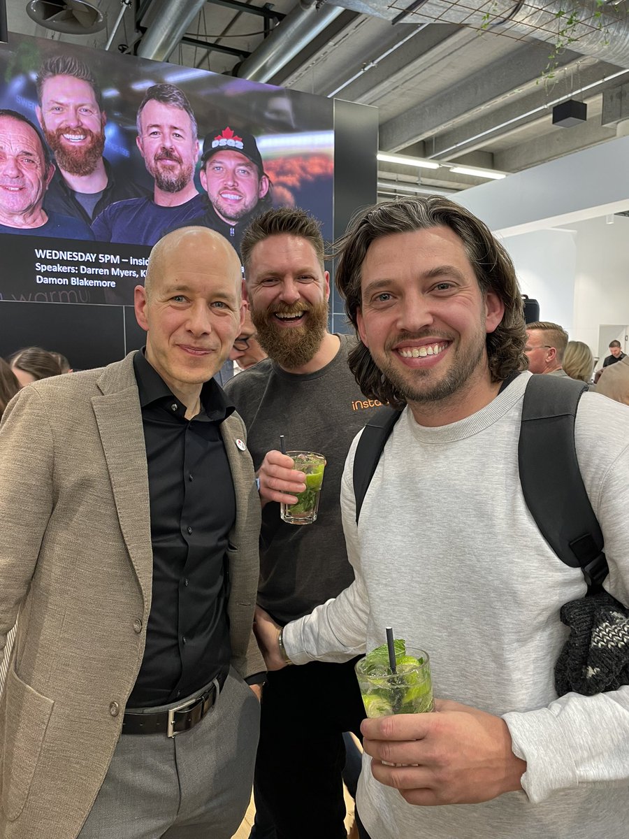 Met the Godfather of heatpumps today..  <a href="/RichMWPHS/">Richard Burrows</a> had to spoil the photo