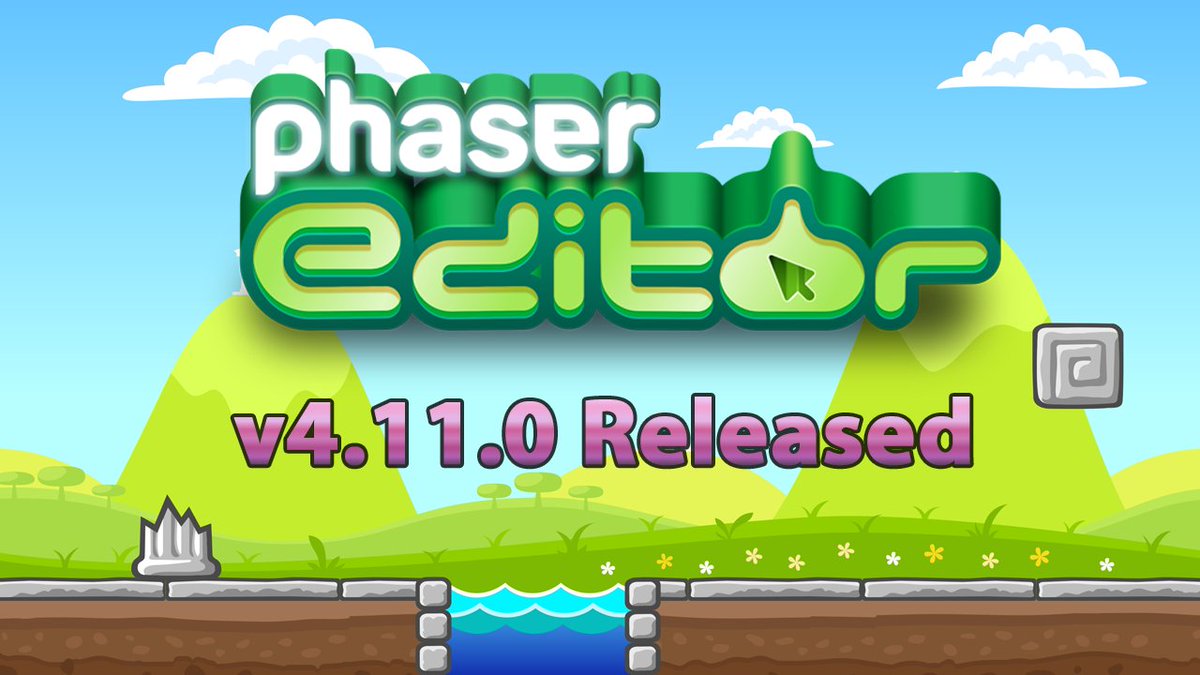 phaser_'s tweet image. Phaser Editor 4.11 is Released! This update introduces a shiny new UI theme, a helpful new Start Page and support for Phaser v4. Full details here: phaser.io/news/2025/03/p…