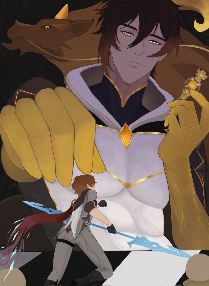 🐉♟️🦊
#ZhongChi #鍾タル