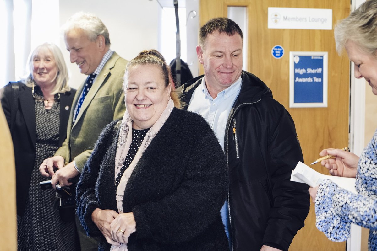 Co-founders of Doorways Derby , Craig Wheatley and Lissa Wheatley both contribute an enormous amount of their time and energy to the charity and I was proud to present them with a High Sheriff’s Award. 
Keep up your wonderful work Craig and Lissa.