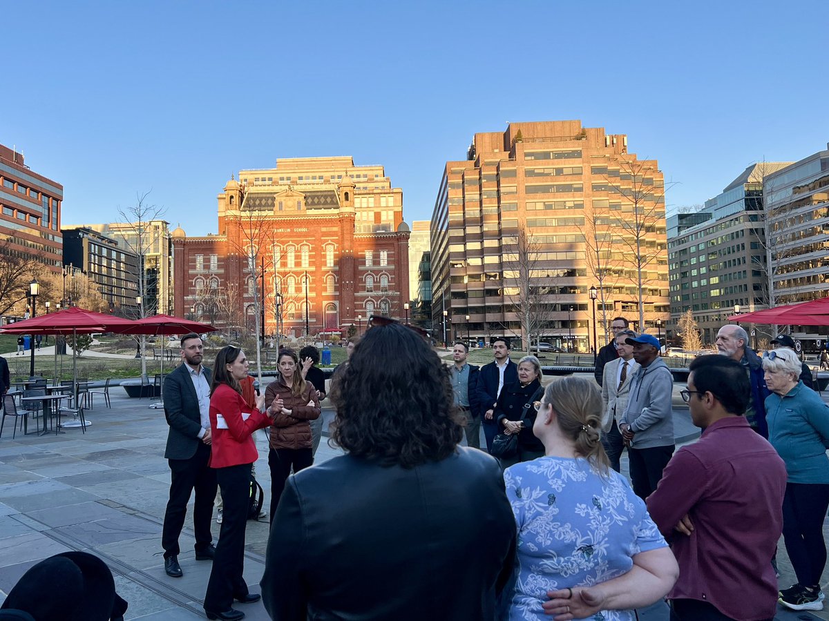 Nick Addamo (@nickaddamo) on Twitter photo Another wonderful <a href="/betterDCregion/">Coalition for Smarter Growth</a> event at tonight’s Downtown DC Walking Tour. Insightful and exciting updates on development, parks, and transportation from guest speakers representing <a href="/OPinDC/">DC Office of Planning</a>, <a href="/GoldenTriDC/">Golden Triangle BID</a>, <a href="/DMPEDDC/">DMPED</a>, <a href="/DowntownDCBID/">DowntownDC</a>, & <a href="/DDOTDC/">DDOT DC</a>. The future of Downtown is bright! Another wonderful <a href="/betterDCregion/">Coalition for Smarter Growth</a> event at tonight’s Downtown DC Walking Tour. Insightful and exciting updates on development, parks, and transportation from guest speakers representing <a href="/OPinDC/">DC Office of Planning</a>, <a href="/GoldenTriDC/">Golden Triangle BID</a>, <a href="/DMPEDDC/">DMPED</a>, <a href="/DowntownDCBID/">DowntownDC</a>, & <a href="/DDOTDC/">DDOT DC</a>. The future of Downtown is bright!
