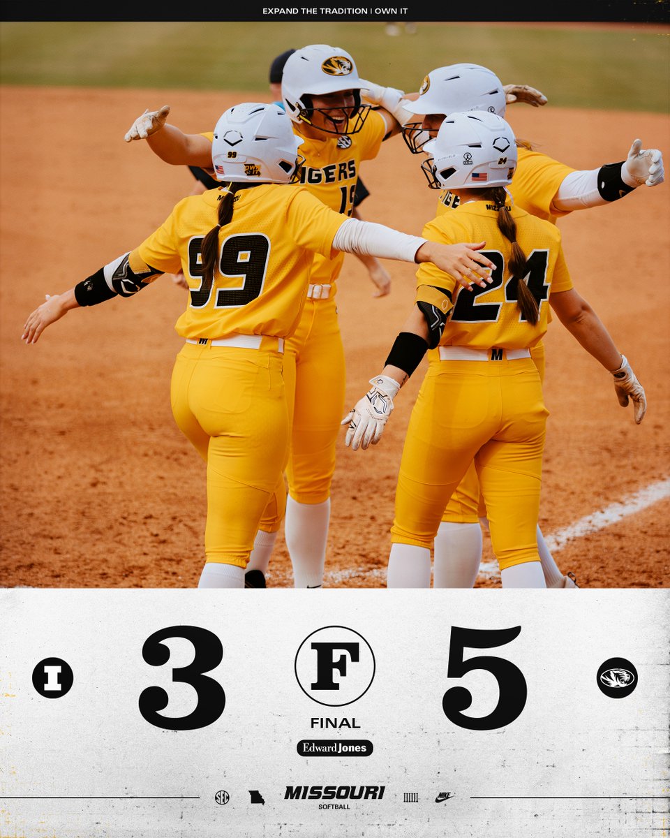 Braggin' Rights secured✅

#Ownit #MIZ🐯🥎